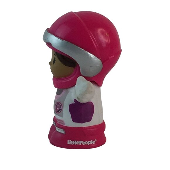 Fisher Price Little People Barbie Figures Astronaut African American Asian Girl - Picture 6 of 8
